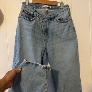Abercrombie & Fitch dad jeans size 2R curve love